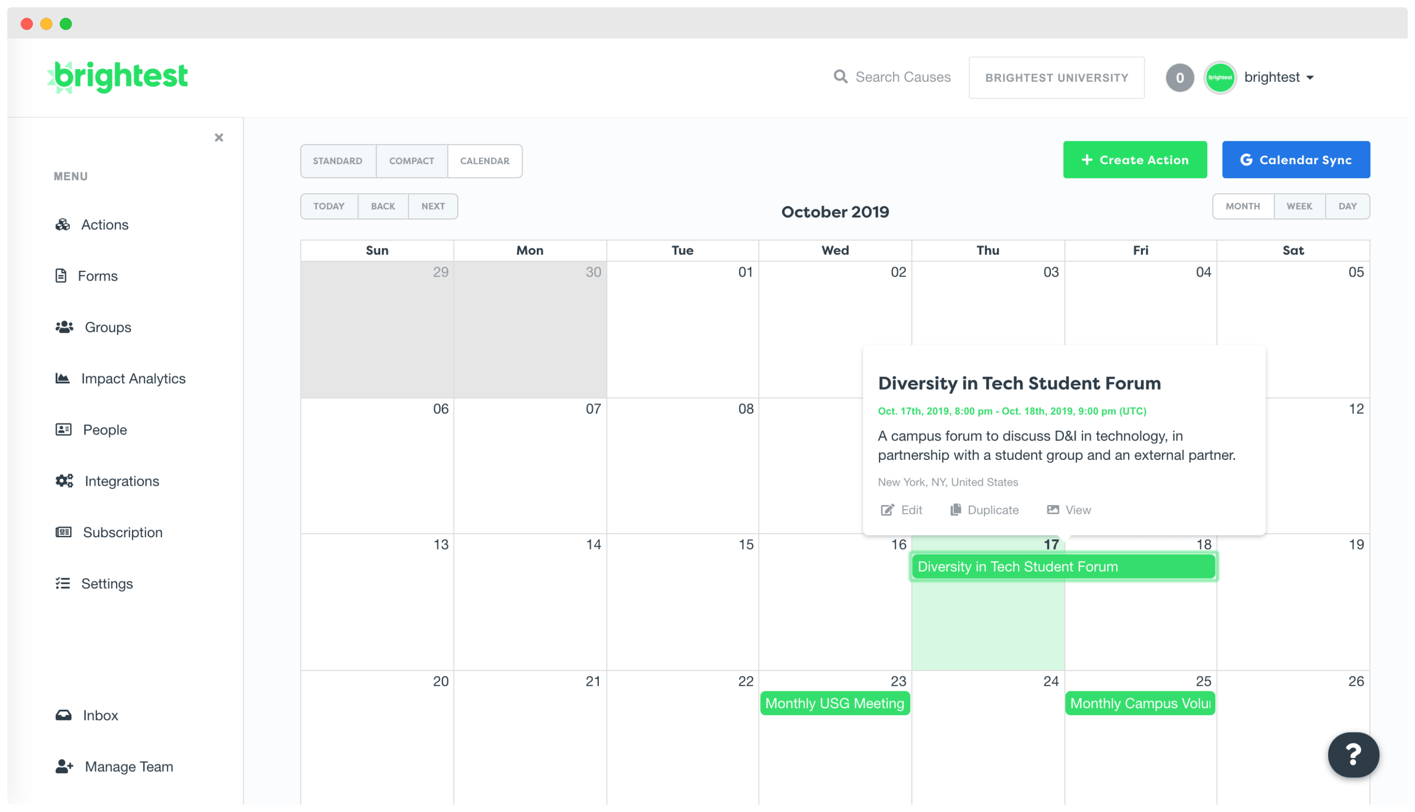Event Management and Calendar Software