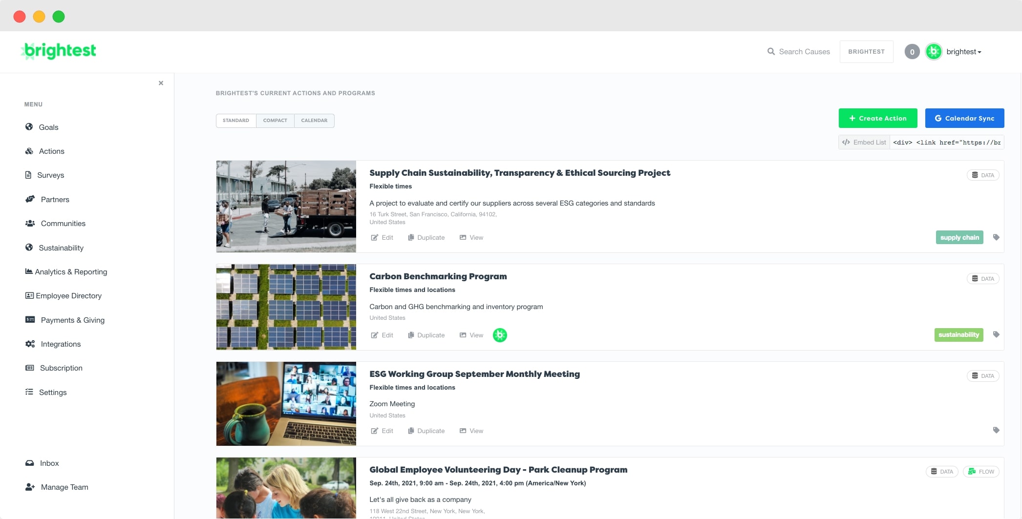 ESG & Sustainablity Stakeholder Engagement Assessment